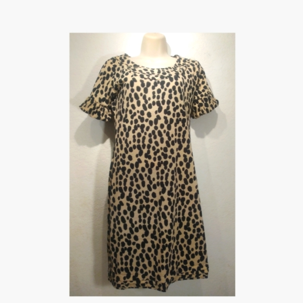 Cheetah Print Pencil Dress